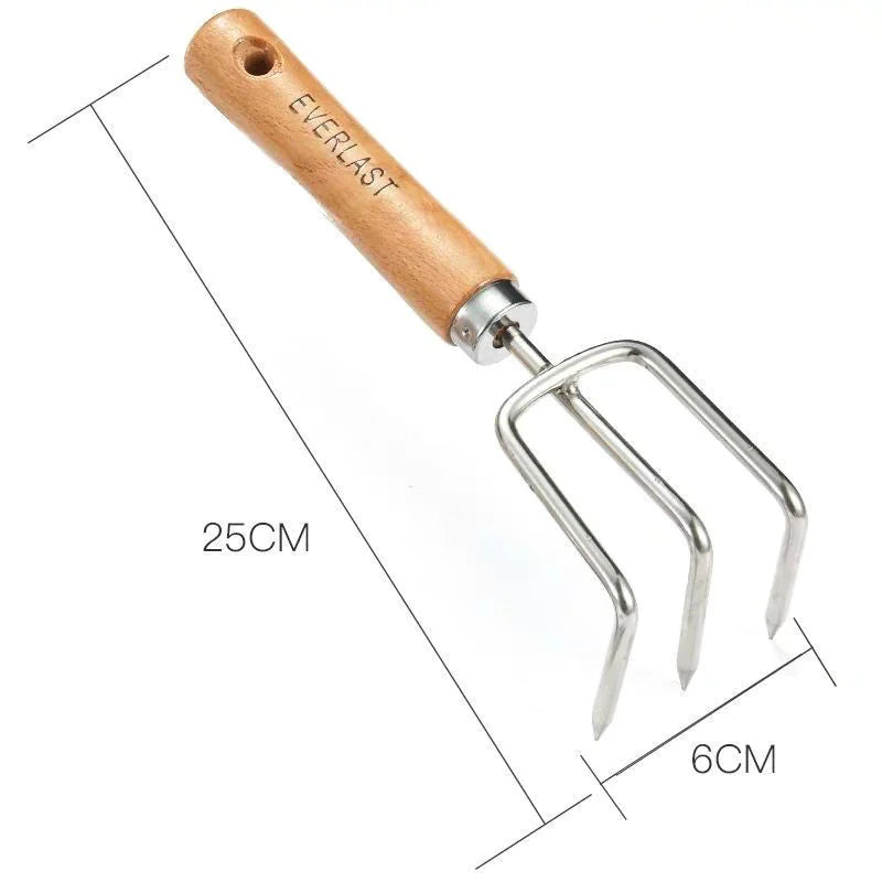 Landscape Pro Gardening Set: Rake, Spade & Shovel