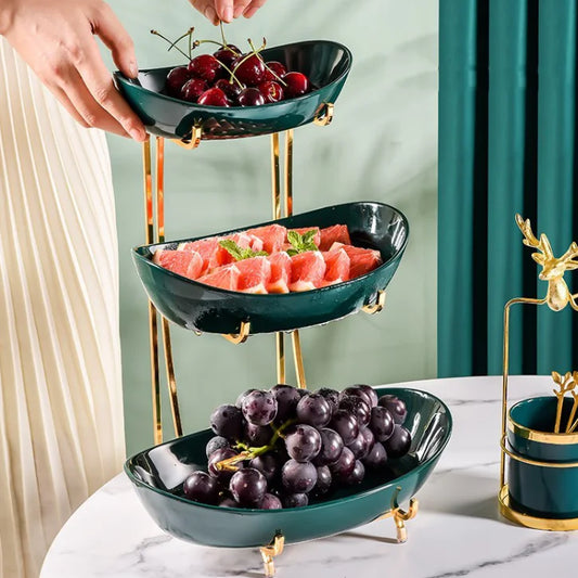 Elegant Ceramic Fruit Dish