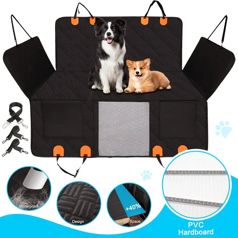 Shopping Australia Deals™ Waterproof Dog Car Seat Cover – Premium Protection & Comfort