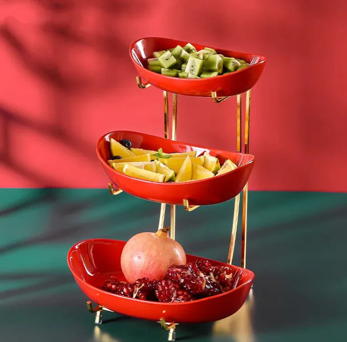 Elegant Ceramic Fruit Dish